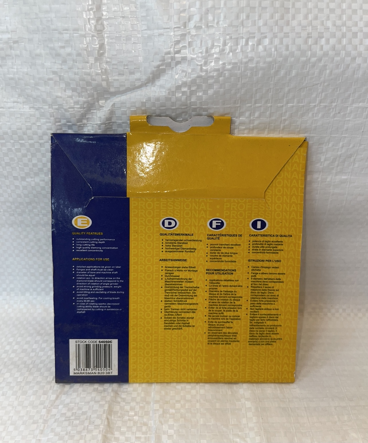 4 1/2 Inch Diamond Blade - Image 2